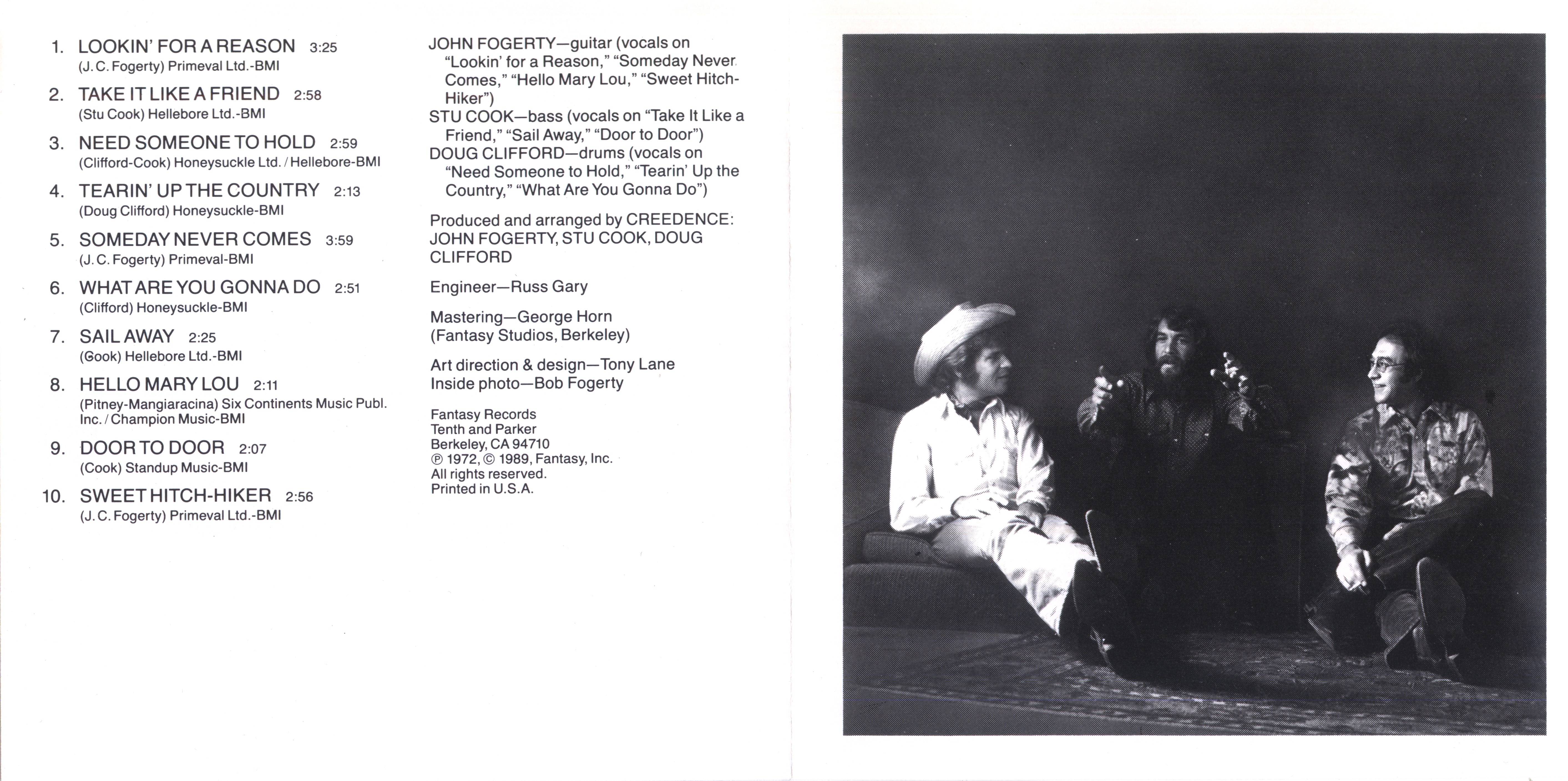 Creedence Clearwater Revival Mardi Gras [booklet02 Us]